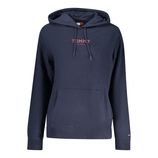 Tommy Hilfiger Blauwe Katoenen Dames Hoodie - Image 1