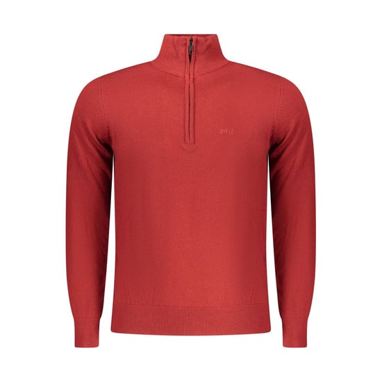 Rifle Red Polyester Men Sweater - Image 1