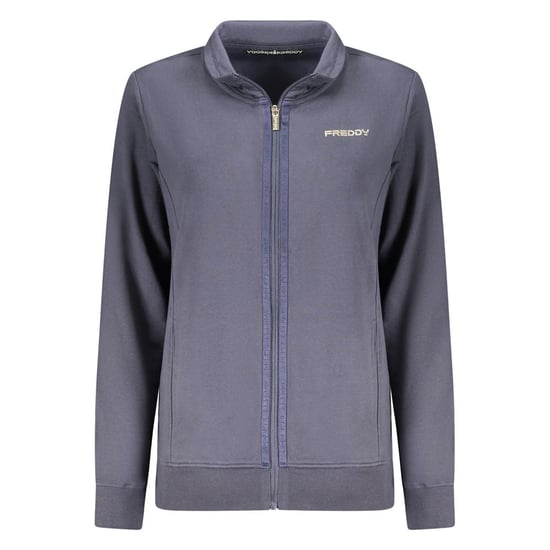 Freddy Blue Cotton Women Sweatshirt - Image 1