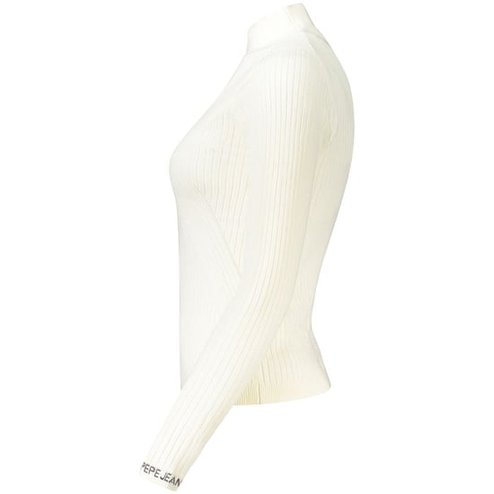 Pepe Jeans Witte Katoenen Dames Trui - Image 3