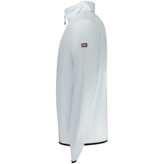 Norge 1963 Blå Polyester Mäns Tröja - Image 3
