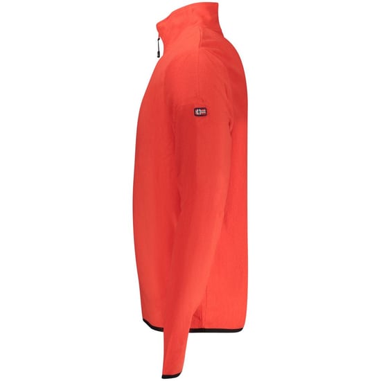 Norge 1963 Röd Polyester Herrtröja - Image 3