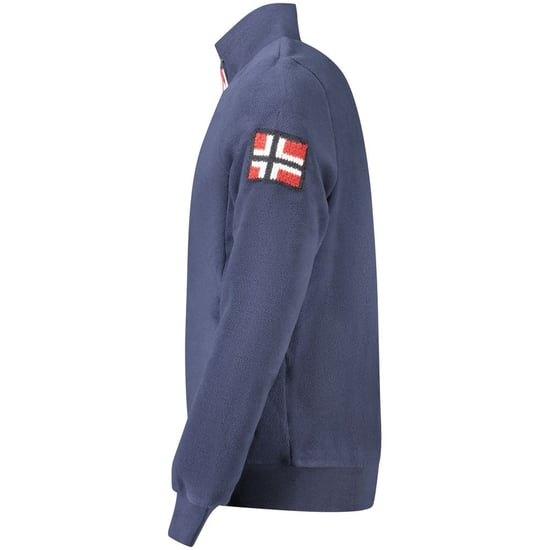 Norge 1963 Blå Polyester Herrtröja - Image 3