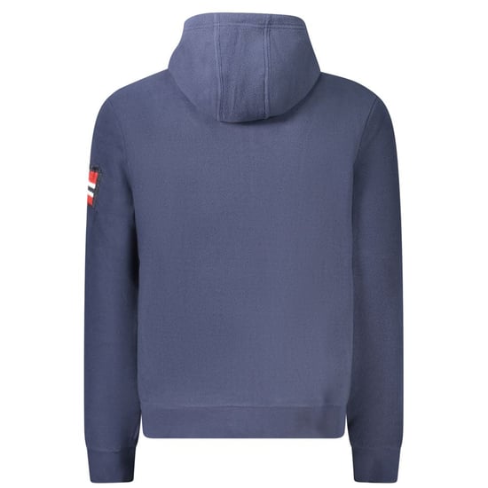 Norge 1963 Blå Polyester Herr Hoodie - Image 2