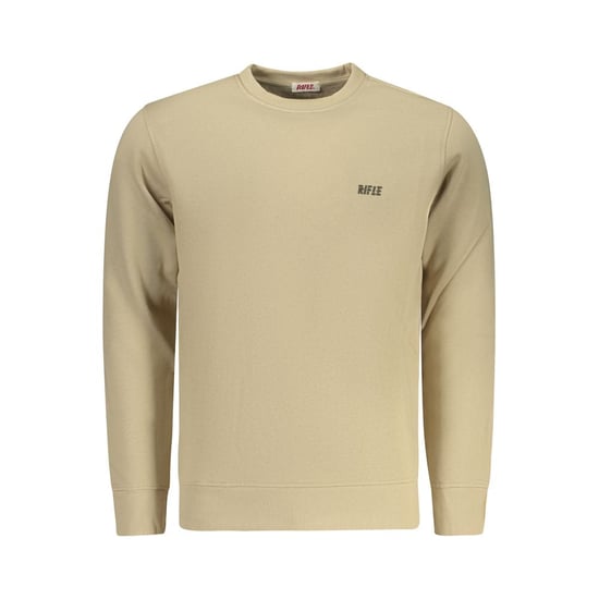 Rifle Beige Cotton Men Sweatshirt - Image 1