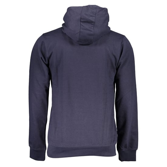 Gianmarco Venturi Blauwe Katoenen Hoodie voor Mannen - Image 2