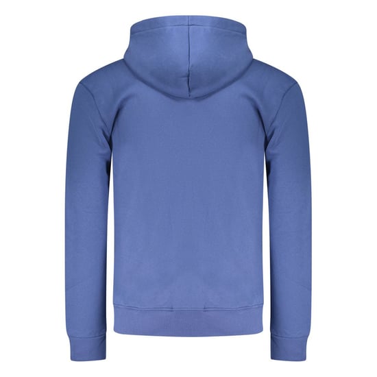 Coveri Moving Blauwe Katoenen Hoodie voor Heren - Image 2