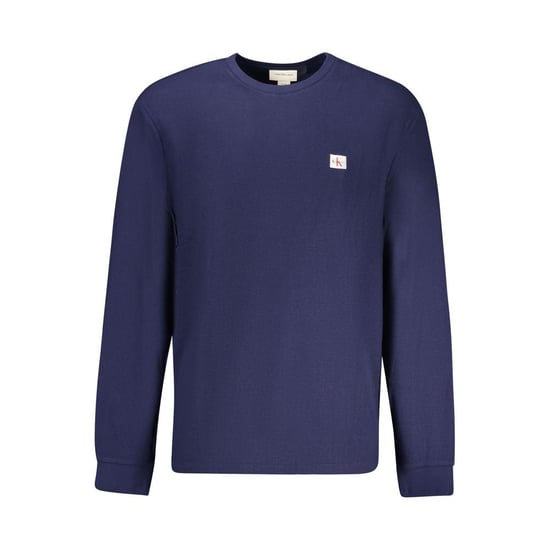 Calvin Klein Blu Katoenen Heren Trui - Image 1