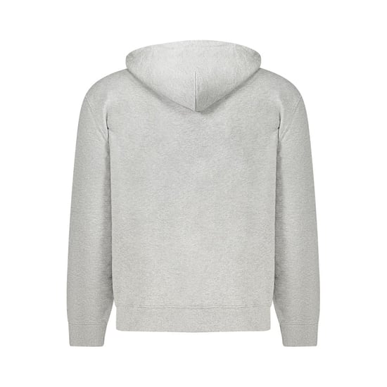 Calvin Klein Grigio Bomullströja för Män med Huva - Image 2