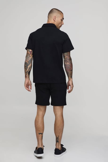 Slim Fit Shirt and Slim Short Set - Image 2