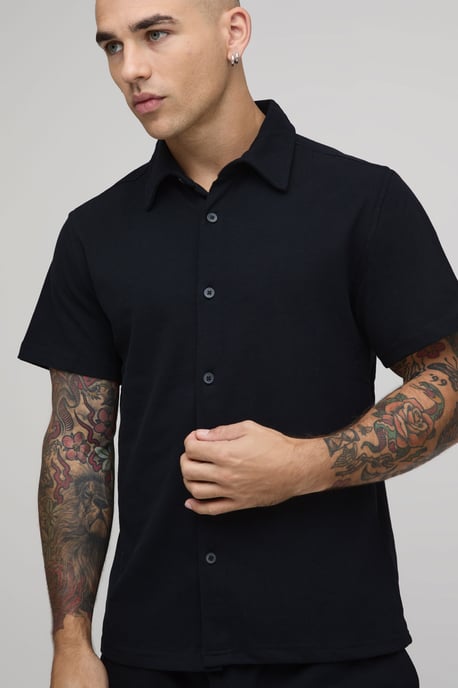 Slim Fit Shirt and Slim Short Set - Image 3