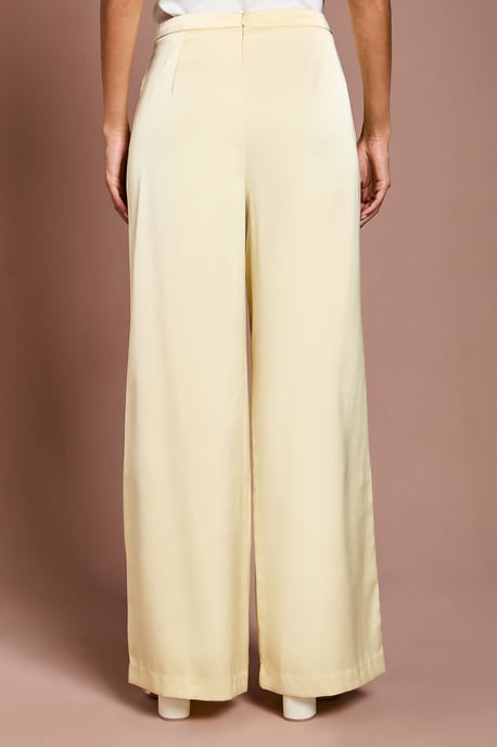 Satin Flare Trouser - Image 3