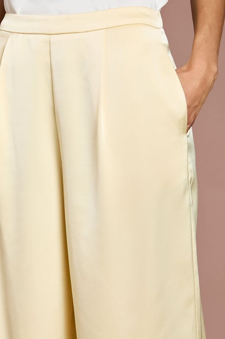 Satin Flare Trouser - Image 4