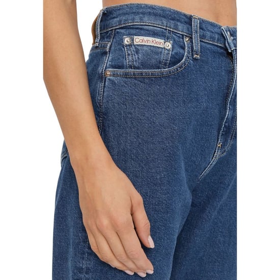 Hög midja raka jeans - Image 4