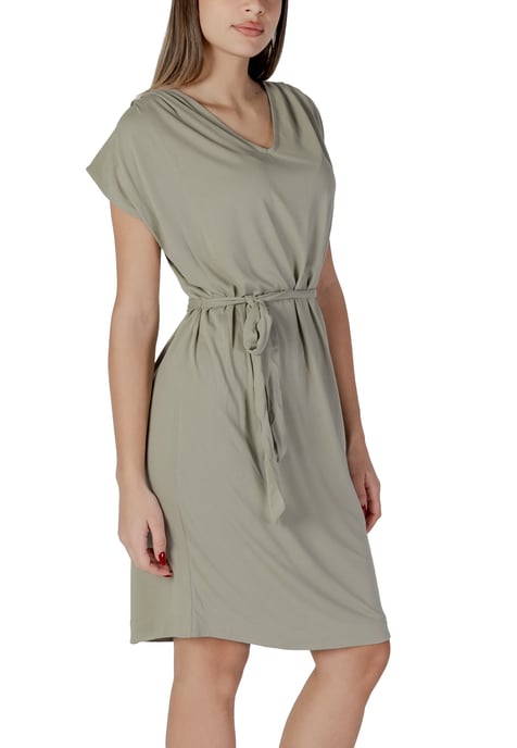 Casual V-hals Mini-jurk Korte Mouwen - Image 2