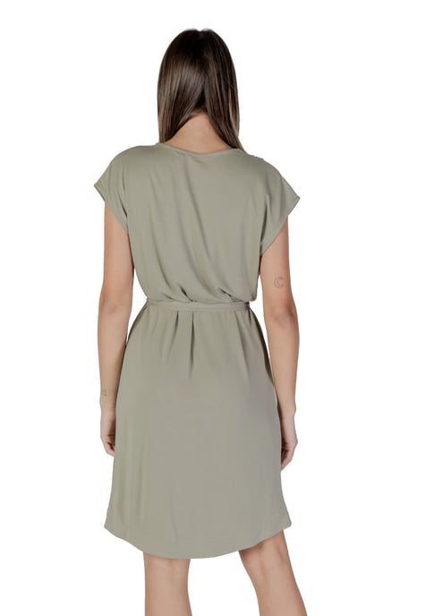 Casual V-hals Mini-jurk Korte Mouwen - Image 3