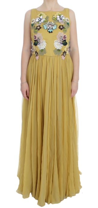 Floral Embellished Maxi Dress - Image 1