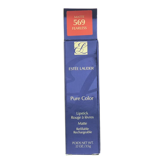 Estee Lauder Pure Color Lipstick Refillable 3.5g Matte 569 Fearless - Image 3