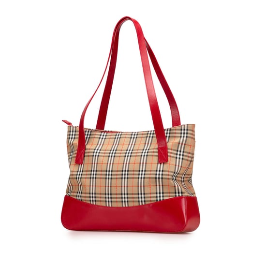 Pre-owned Haymarket Check Canvas Tote - Image 2