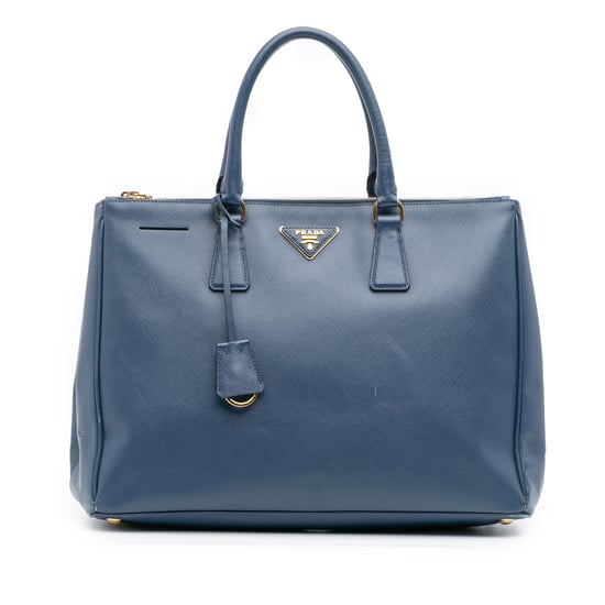 Tweedehands Grote Saffiano Lux Galleria Double Zip Tote - Image 1