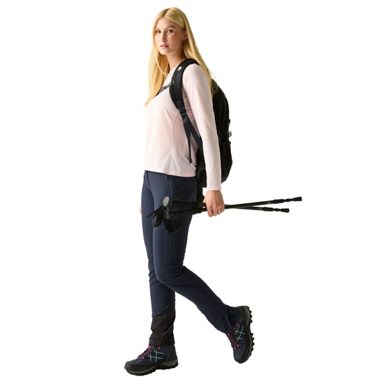 Regatta Dames/Dames Mountain III Wandelbroek (Marine, Marine) - Image 4