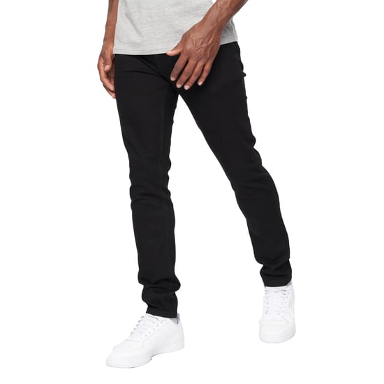 Crosshatch Heren Barbeck Slim Jeans (Massief zwart) - Image 3