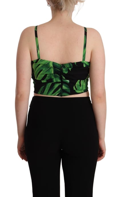 Geprinte Crop Top Tsh7637 - Image 3