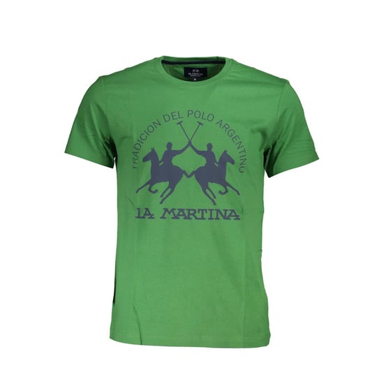 La Martina Verde Bomull Herr T-shirt - Image 1