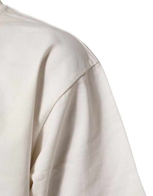 Dolce & Gabbana Witte Logo Print Katoenen Crew Neck Heren T-shirt - Image 6