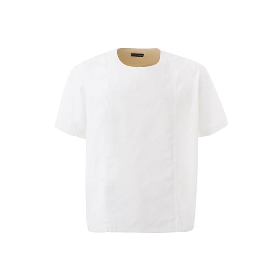 Emporio Armani Witte Katoenen T-Shirt - Image 1