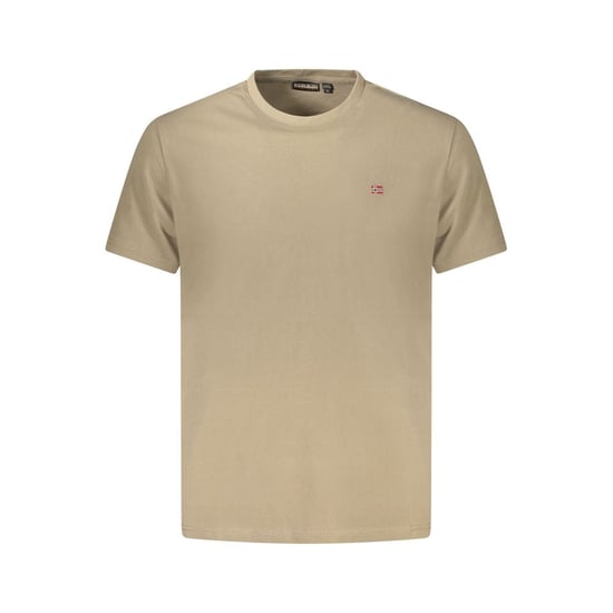 Napapijri Marrone Katoenen Heren T-Shirt - Image 1