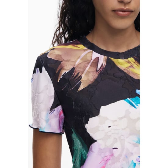 Desigual Zwarte Polyester Dames T-Shirt - Image 3