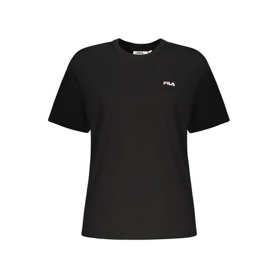 Fila Black Cotton Women T-Shirt - Image 1