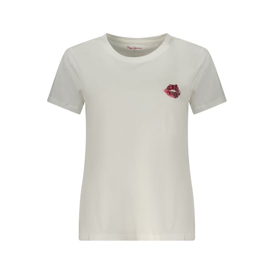 Pepe Jeans Vit Bomull T-shirt för Kvinnor - Image 1