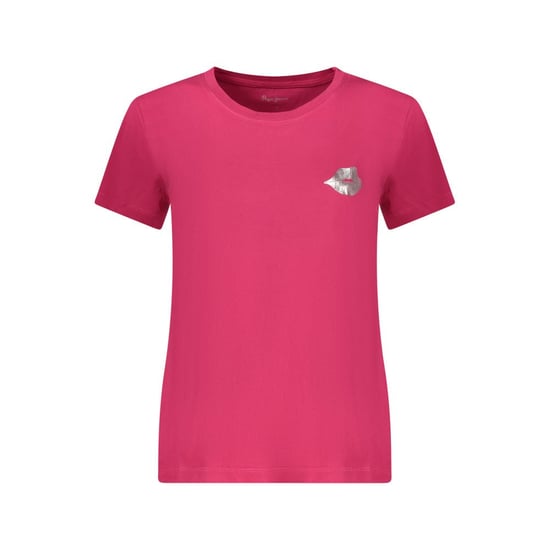 Pepe Jeans Rosso Katoenen Dames T-Shirt - Image 1