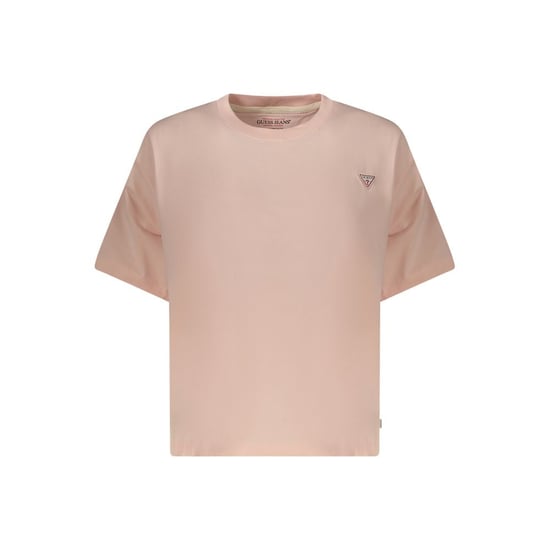 Guess Jeans Rosa Katoenen Dames T-Shirt - Image 1