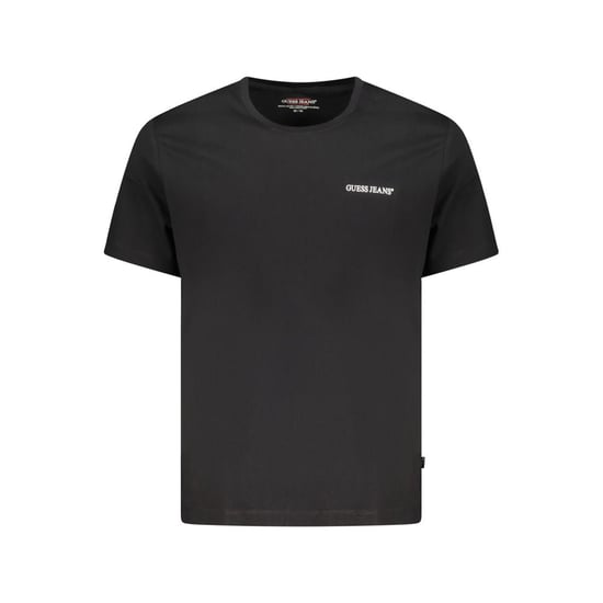 Guess Jeans Black Cotton Men T-Shirt - Image 1