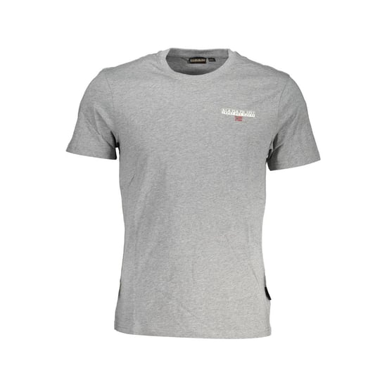 Napapijri Grigio Katoenen Heren T-Shirt - Image 1