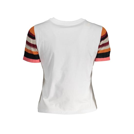 Desigual Bianco Bomull T-shirt för kvinnor - Image 2