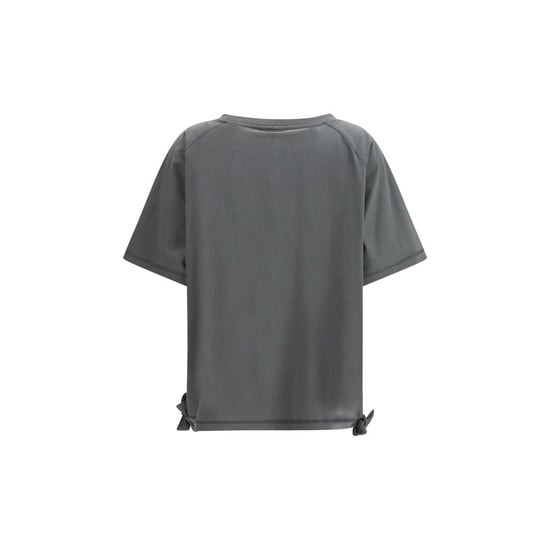 Ganni Grijze Katoenen T-Shirt - Image 2