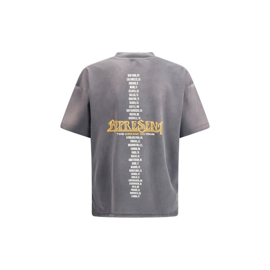 Represent Grijze Katoenen T-Shirt - Image 2