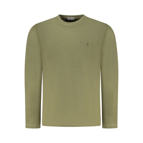 Coveri Moving Grön Bomull T-shirt För Män - Image 1