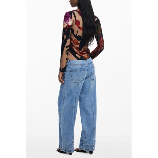 Desigual Marrone Viscose Dames T-Shirt - Image 2