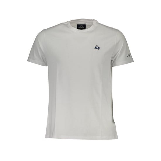 La Martina Witte Katoenen Heren T-Shirt - Image 1