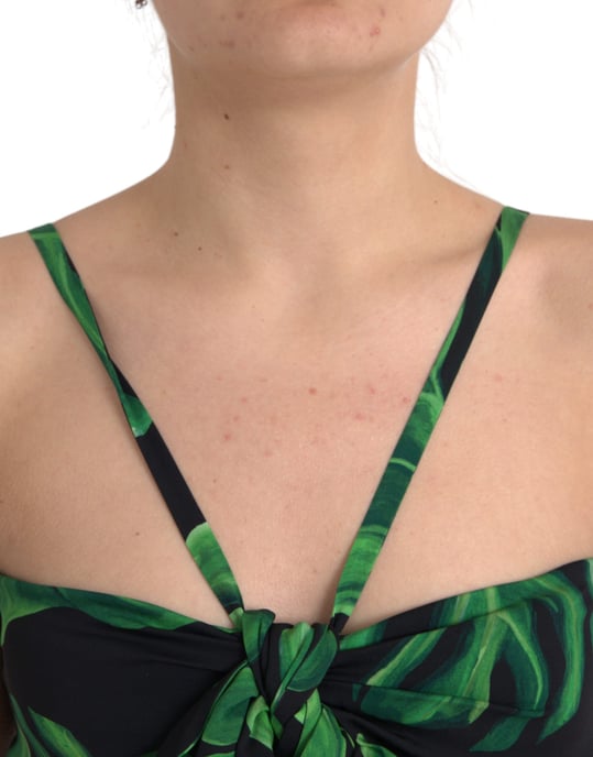 Dolce Gabbana Tropisch Bladerenprint Top - Image 4