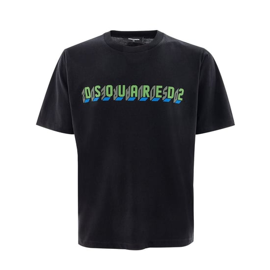 Dsquared² Svart Bomull T-shirt - Image 1