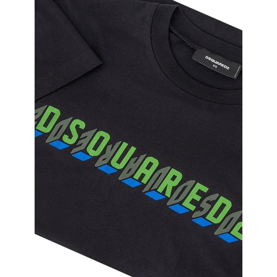 Dsquared² Svart Bomull T-shirt - Image 3