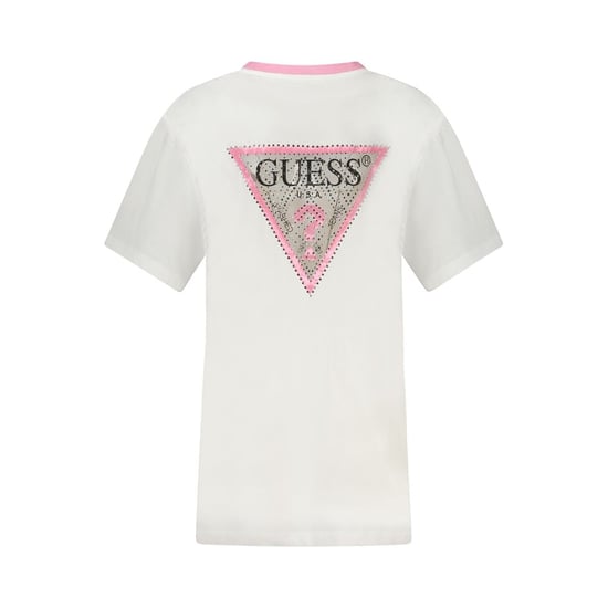 Guess Jeans Witte Katoenen Dames T-Shirt - Image 2