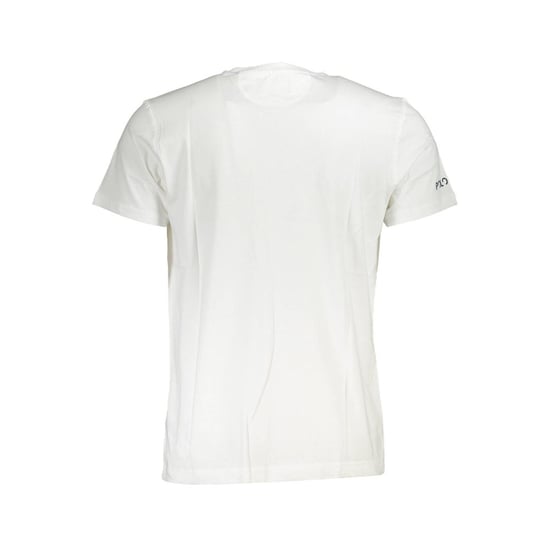 La Martina Vit Bomull T-shirt För Män - Image 2