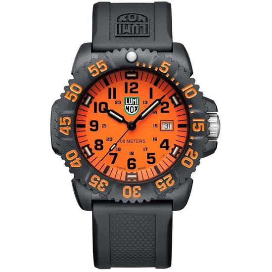 Luminox Zwarte Kunststof Sporthorloge - Image 1
